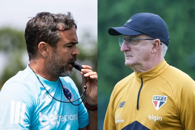  Gustavo Martins/Cruzeiro; Erico Leonam/São Paulo